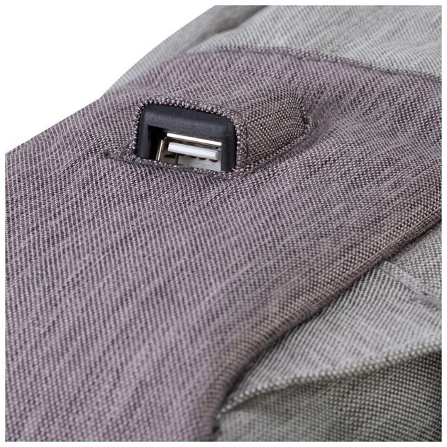 Рюкзак для ноутбука RivaCase 15.6" 7562 grey/mocha anti-theft (7562Grey/Mocha) - picture 11