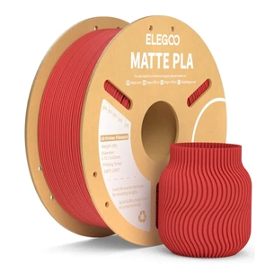 Пластик для 3D-принтера ELEGOO PLA matte 1кг, 1.75мм, red ruby (50.203.0252) зображення 1
