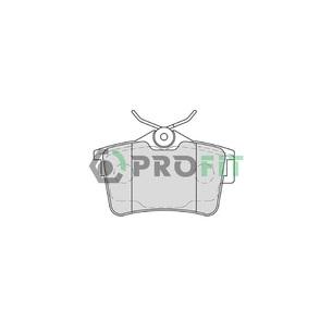 Гальмівні колодки Profit 5000-4250 зображення 1