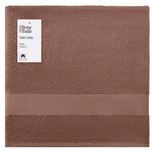 Рушник Ardesto Essence 100% бавовна, коричневий 30х50 см (ART2230BR) - зображення 1