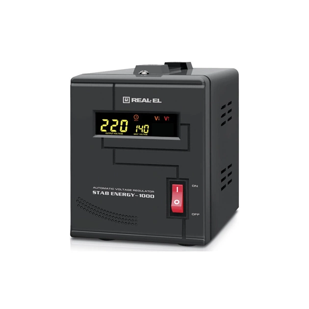 Стабілізатор REAL-EL STAB ENERGY-1000 (EL122400012) - picture 4