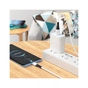 Дата кабель USB 2.0 AM to USB-C 1.0m 3A silicone X82 white HOCO (6931474768582) - уменьшенное изображение 4