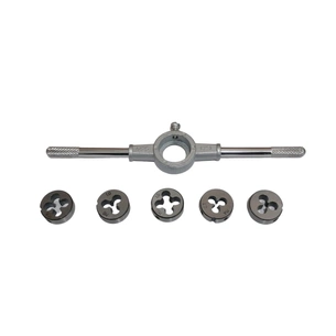 Набір мітчиків і плашок Werk плашок з тримачем 6 од. (4x0.7, 5x0.8, 6x1.0, 8x1.25, 10x1.5 мм) (122731) зображення 1