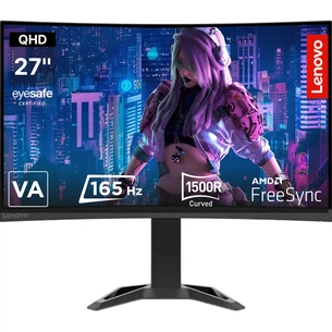 Монітор Lenovo G27qc-30 (66F4GAC2UA) зображення 1