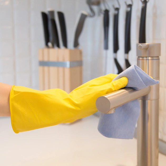 Рукавички господарські Chisto Strong Латексні 1 пара S (4820164153499) - picture 3