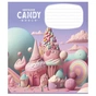 Зошит Школярик Candy world 12 аркушів клітинка (012-3266K) - уменьшенное изображение 2
