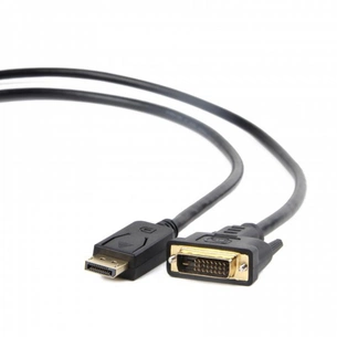 Кабель мультимедійний DisplayPort to DVI 3.0m Cablexpert (CC-DPM-DVIM-3M) зображення 1