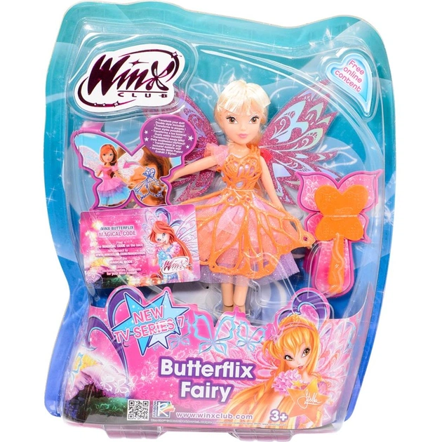 Лялька WinX Butterflix Стелла 27 см (IW01131403) - изображение 1