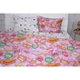 Постільна білизна MirSon Бязь Ranforce Elite 17-0512 Bombs pink Полуторна (2200004699097) - зменшене зображення 1