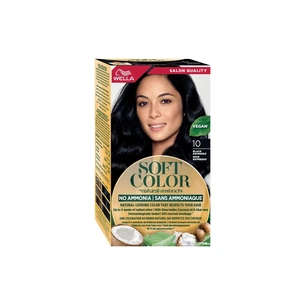 Фарба для волосся Wella Soft Color Безаміачна 10 - Чорний еспресо (3616302076796) зображення 1