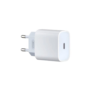 Зарядний пристрій XO L40 PD/3A/18W white + cable Lightning White (L40i-WH) зображення 1