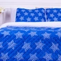 Покривало MirSon набір Print Line №7129 Blue Star 180х210 + 2 наволочки 50х70 (2200006079330) - зменшене зображення 4