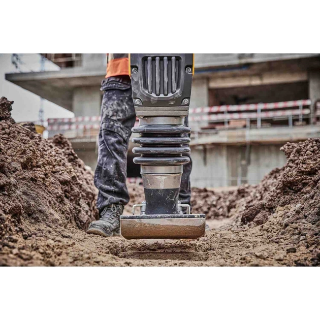 Вібротрамбувалка DeWALT POWERSHIFT Li-Ion 55V, 11.6 кН, 65 кг (без АКБ та ЗП) (DCPS660N) - picture 10