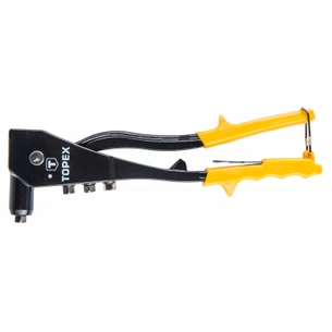 Заклепувальник Topex для заклепок алюмінієвих 2.4, 3.2, 4.0, 4.8 мм (43E701) зображення 1