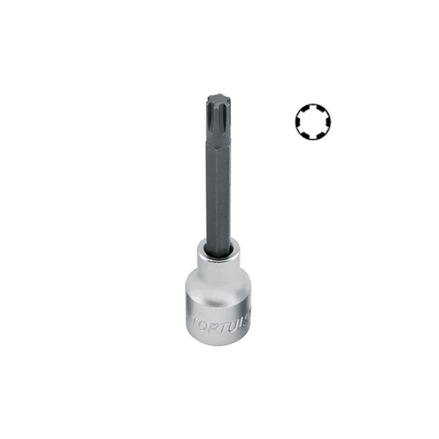 Торцева головка Toptul RIBE M16x100мм 1/2" (BCRA1616) - изображение 1