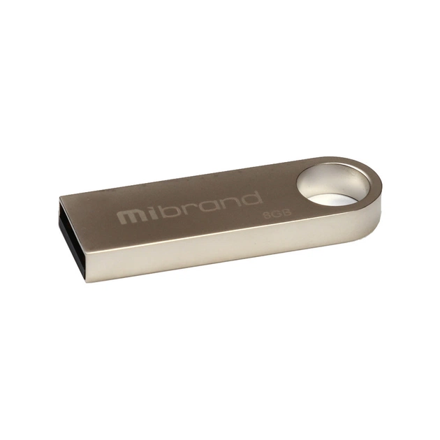 USB флеш накопичувач Mibrand 8GB Puma Silver USB 2.0 (MI2.0/PU8U1S) - зображення 1