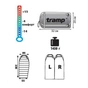 Спальний мішок Tramp Fargo оранжевый/серый L (TRS-018-L) - зменшене зображення 2