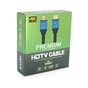 Кабель мультимедийный HDMI M to HDMI M 5.0m V2.0 4Kx2K black Merlion (YT-HDMI(M)/(M)4KV2.0-5.0m/19119) - уменьшенное изображение 2
