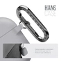 Чехол для наушников Armorstandart Hang Case For Apple AirPods Pro 3 Light Grey (ARM88275) - уменьшенное изображение 4