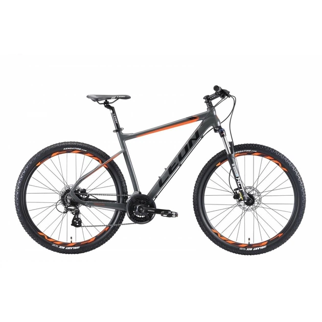 Велосипед Leon 27.5" XC-80 AM Hydraulic lock out HDD рама-18" 2019 сіро-помаранчевий (OPS-LN-27.5-037) - зображення 1