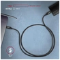 Дата кабель USB-C to USB-C 2.0m v3.2 Gen 1 PD 60W 3A black AXAGON (BUCM3-CM20AB) - уменьшенное изображение 6
