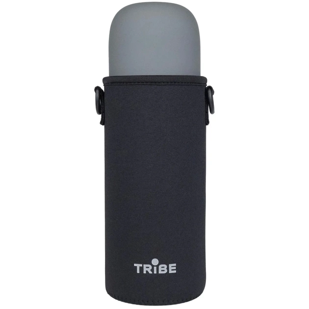 Чехол для термоса Tribe Neoprene Cover Soft touch 1 л black (T-DF-0016-black) - изображение 1