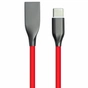 Дата кабель USB 2.0 AM to USB-C 2.0m red PowerPlant (CA911394) - зменшене зображення 1
