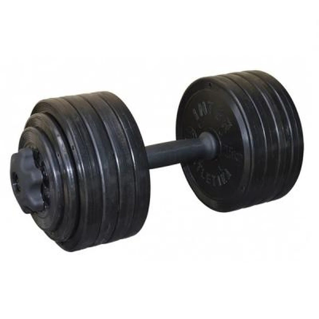 Гантель InterAtletika 25кг Black (СТ 530.25) - изображение 1