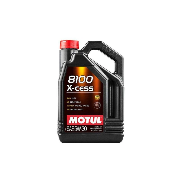Моторна олива MOTUL 8100 X-CESS 5W-30 4л (368107) - зображення 1