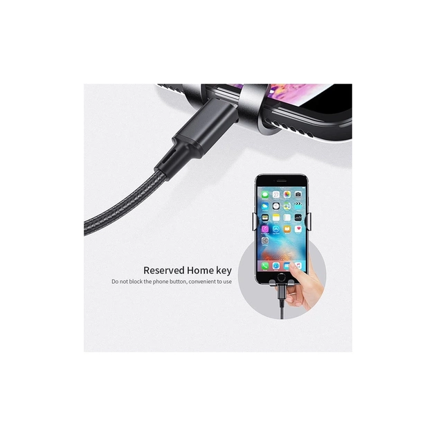 Універсальний автотримач Essager MoJack Gravity Car Phone Holder (osculum type) Black (EZJXP-MJ01) - picture 8