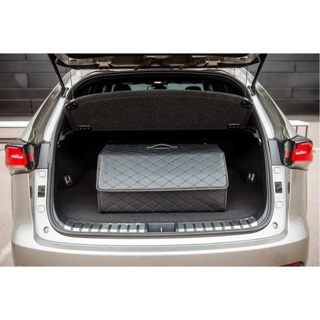 Сумка-органайзер Poputchik в авто, розмір 65*30*30 см (L), (03-144-2Д) - зображення 6