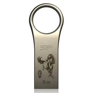USB флеш накопичувач Silicon Power 8GB Firma F80 Bronze Horse (SP008GBUF2F80V1C14) зображення 1