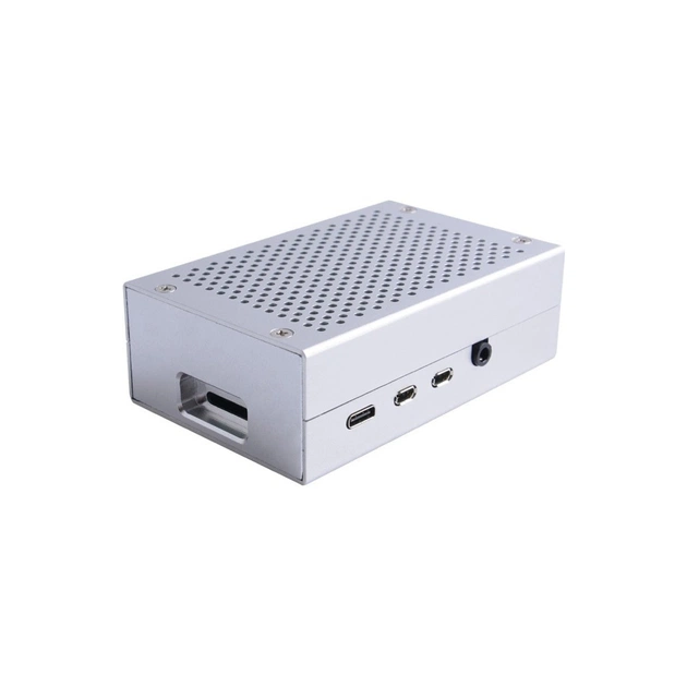 Корпус для Мікро ПК Pi HUT for Raspberry Pi 4 Alu (102500) - picture 3