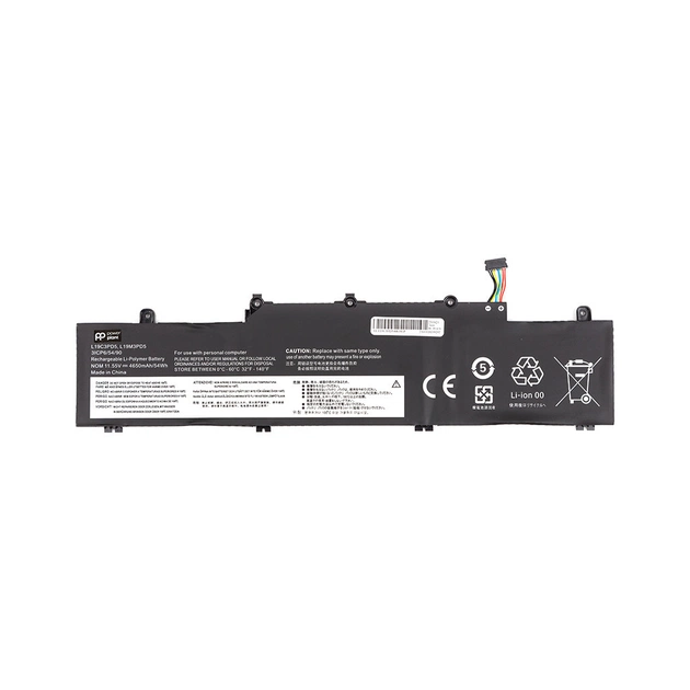 Акумулятор до ноутбука LENOVO ThinkPad E14 Gen2 (L19C3PD5) 11.55V 4650mAh PowerPlant (NB482115) - зображення 1