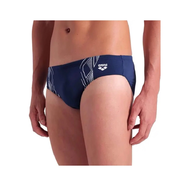 Плавки Arena Poseidonia Swim Briefs 007338-701 темно-синій, білий 85 (3468337382287) - зображення 3
