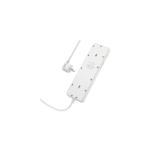 Сетевой фильтр питания HOCO AC13A 5 роз, 3 USB, USB-C, 17W, 1,5м, White (AC13A/W) изображение 1
