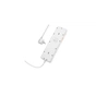 Мережевий фільтр живлення HOCO AC13A 5 роз, 3 USB, USB-C, 17W, 1,5м, White (AC13A/W) - зменшене зображення 1