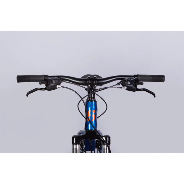 Велосипед Space 24" MERCURY DD FR рама-11" AL 2026 синьо-помаранчевий (OPS-SP-24-062) - изображение 6