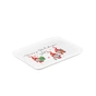 Блюдо ARDESTO Christmas Gnomes, 20х15см, порцеляна, прямокутна (AR3064) - зменшене зображення 2