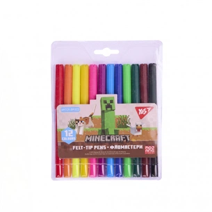 Фломастери Yes Minecraft 12 кольорів (650567) зображення 1