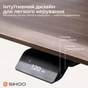 Комп`ютерний стіл Sihoo D07 Walnut/Black (D07B-101/D07J-101-AB) - зменшене зображення 5
