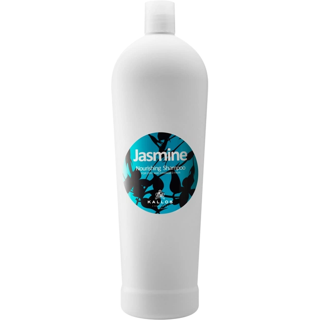 Шампунь Kallos Cosmetics Jasmine Nourishing Shampoo для сухого та пошкодженого волосся 1000 мл (5998889505820) - зображення 1