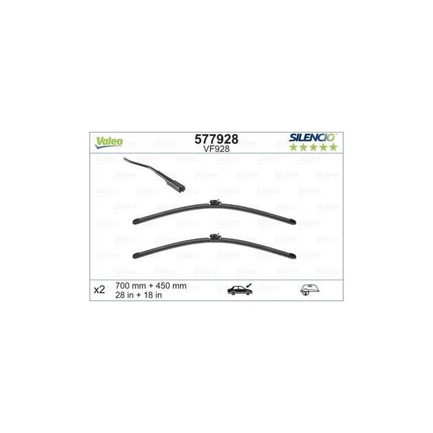 Щітка склоочисника Valeo 577928 - зображення 1