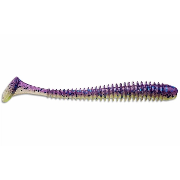 Силикон рыболовный Keitech Swing Impact 4.5" PAL#06 Violet Lime Berry (1551.06.38) - изображение 1
