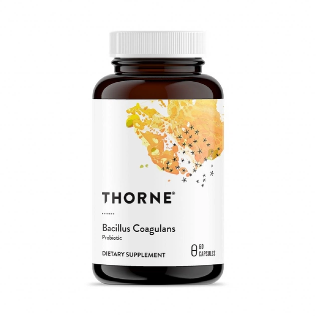Пробіотики Thorne Research Пробіотик Bacillus Coagulans, 60 капсул (THR-75802) - зображення 1