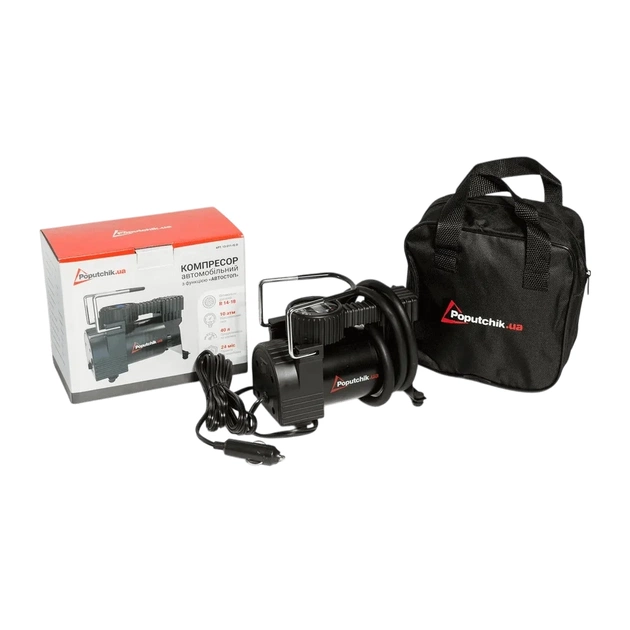 Автомобільний компресор Poputchik 40л/хв, 10 АТ (13-011-IS-D) - picture 4