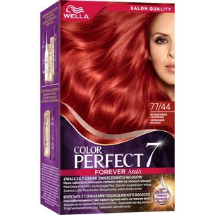 Фарба для волосся Wella Color Perfect 77/44 Вулканічний червоний (4064666598437) зображення 1