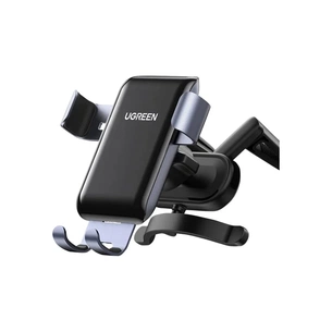 Універсальний автотримач Ugreen LP274 Gravity Phone Holder for Round Air Vent Black (30401) зображення 1