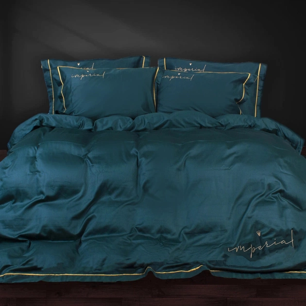 Постельное белье MirSon Сатин Imperial Satin Catania 175х210 двуспальный (2200007178322) - изображение 1
