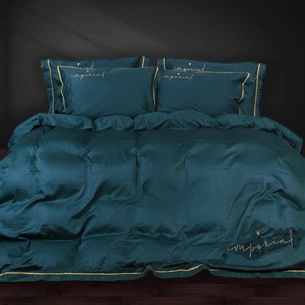 Постільна білизна MirSon Сатин Imperial Satin Catania 175х210 двоспальний (2200007178322) зображення 1